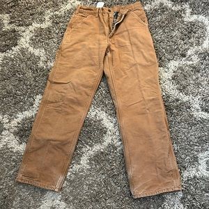 Carhartt lined cargo pants
